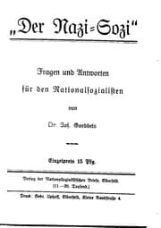 Tapa de Der Nazi-Sozi