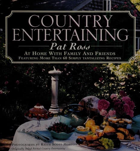Tapa de Country entertaining