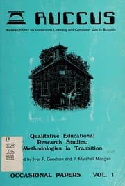 Tapa de Qualitative educational research studies