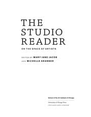 Tapa de The studio reader