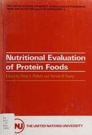 Tapa de Nutritional evaluation of protein foods