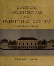 Tapa de Classical architecture for the twenty-first century