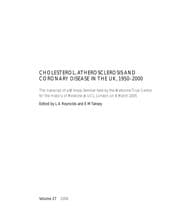 Tapa de Cholesterol, atherosclerosis and coronary disease in the UK, 1950-2000