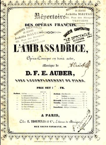 Tapa de L'ambassadrice