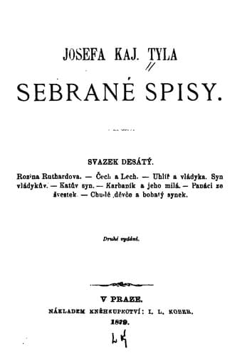 Tapa de Sebrané spisy
