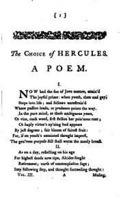 Tapa de A Collection of Poems: In Four Volumes
