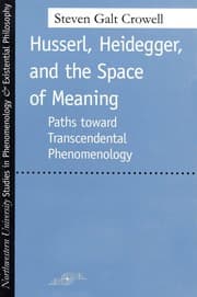 Tapa de Husserl, Heidegger, and the space of meaning