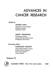 Tapa de Advances in Cancer Research