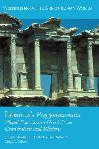 Tapa de Libanius's Progymnasmata