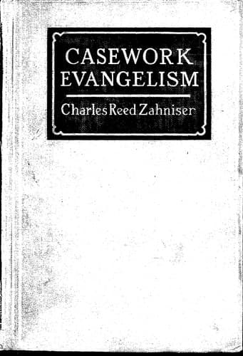 Tapa de Case work evangelism