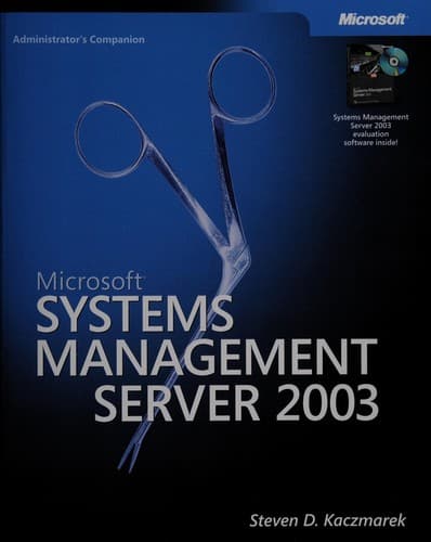 Tapa de Microsoft Systems Management Server 2003 Administrator's Companion
