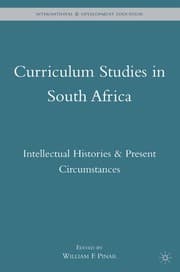 Tapa de Curriculum studies in South Africa