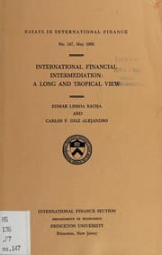 Tapa de International financial intermediation
