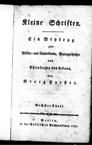 Tapa de Kleine Schriften