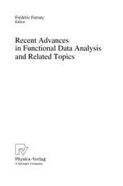 Tapa de Recent advances in functional data analysis and related topics