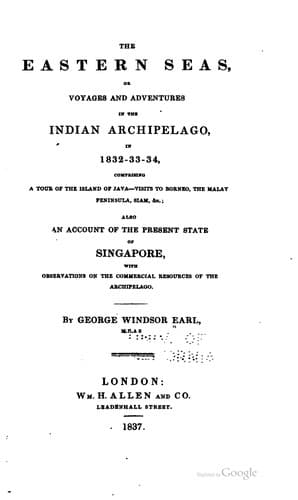 Tapa de The Eastern Seas