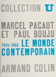 Tapa de Le monde contemporain, 1945-1968