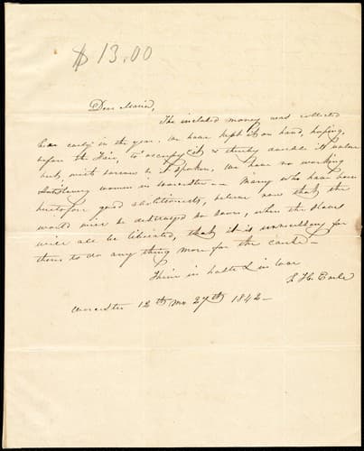 Tapa de [Letter to] Dear Maria