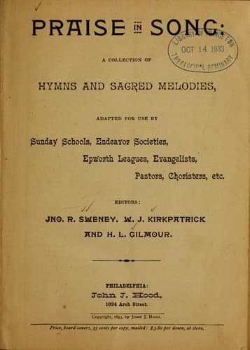 Tapa de Praise in song