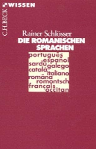 Tapa de Die Romanischen Sprachen