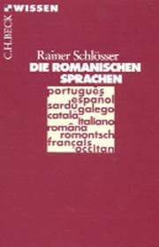 Tapa de Die Romanischen Sprachen