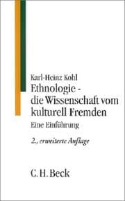 Tapa de Ethnologie, die Wissenschaft vom kulturell Fremden. Eine Einführung