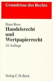 Tapa de Handelsrecht und Wertpapierrecht