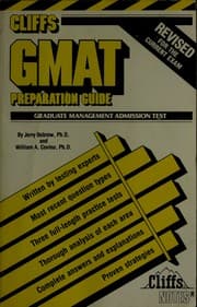 Tapa de Cliffs Graduate Management Admission Test