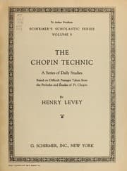 Tapa de The Chopin technic