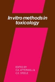 Tapa de In vitro methods in toxicology