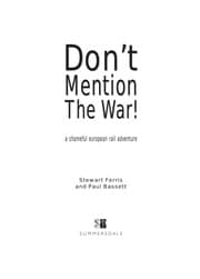 Tapa de Don't mention the war!