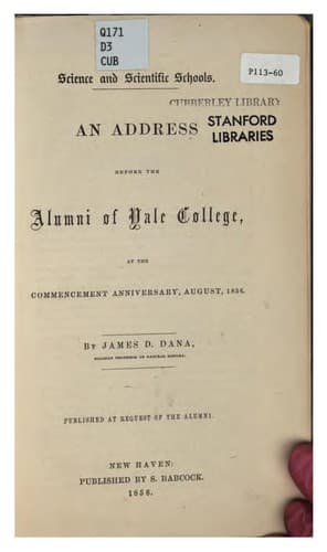 Tapa de Science and scientific schools