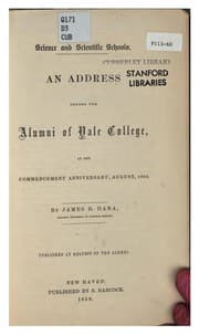 Tapa de Science and scientific schools