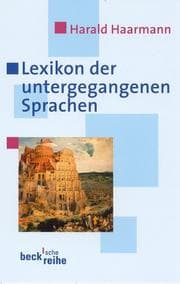 Tapa de Lexicon Der Untergagangenen Sprache