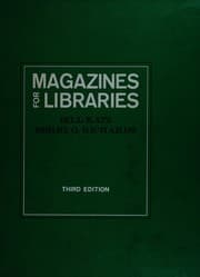 Tapa de Magazines for libraries