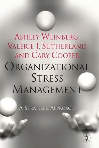Tapa de Organizational stress management