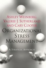 Tapa de Organizational stress management