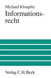 Tapa de Informationsrecht