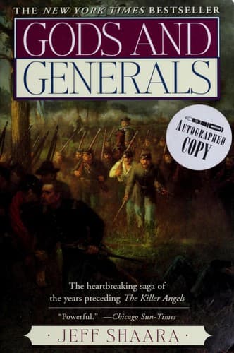 Tapa de Gods and generals