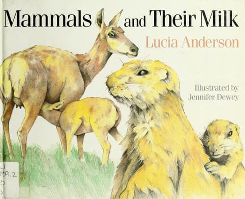 Tapa de Mammals and their milk