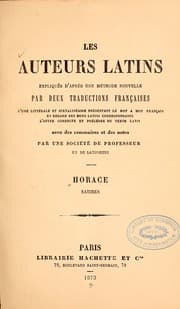 Tapa de Horace