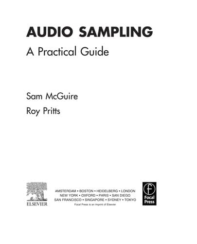Tapa de Audio sampling