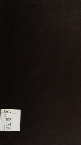 Tapa de The positivist library of Auguste Comte