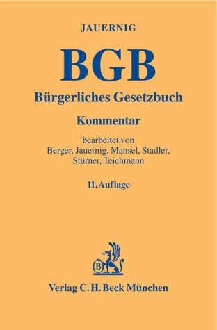 Tapa de Bürgerliches Gesetzbuch