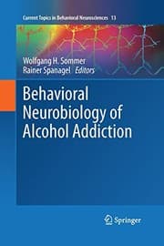 Tapa de Behavioral Neurobiology of Alcohol Addiction