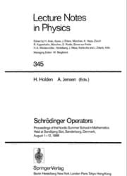 Tapa de Schrodinger Operators