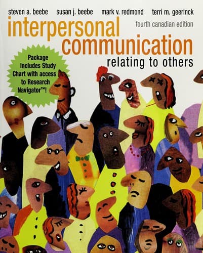 Tapa de Interpersonal communication