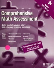 Tapa de Comprehensive math assessment
