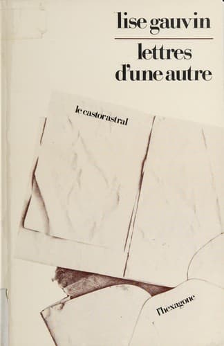 Tapa de Lettres d'une autre