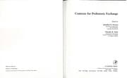 Tapa de Contexts for prehistoric exchange